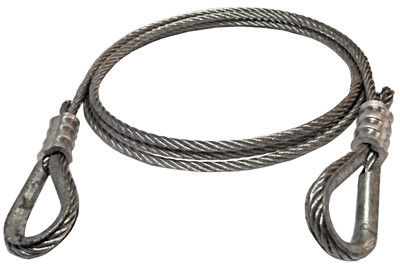 Power Pull Wire Rope Extension, 6 Ft.