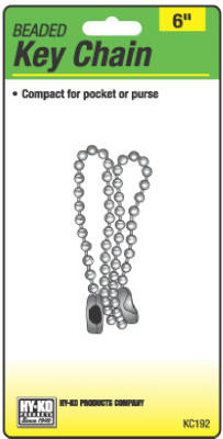 Beaded Key Chain, 6-In., 2-Pk. (5 pieces)