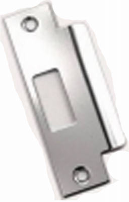 Large Chrome Lip Strike, 4-7/8 In.
