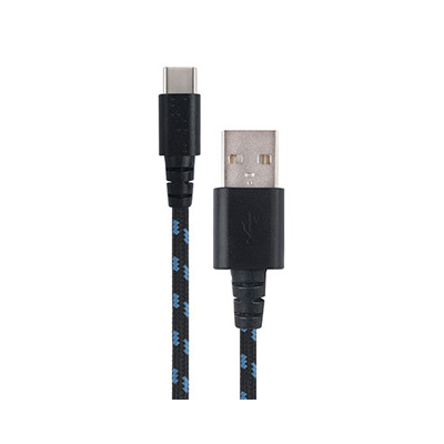 USB-C Braided Charging Cable, 9-Ft.