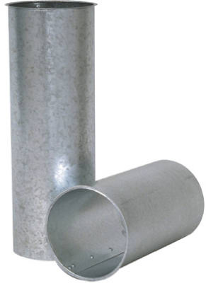 Stove Pipe Thimble, Galvanized, 6 x 6 In.