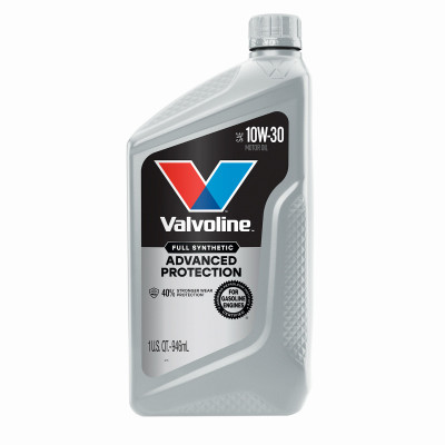 Advanced Protection Motor Oil, Full Synthetic, 10W-30, 1 Qt.