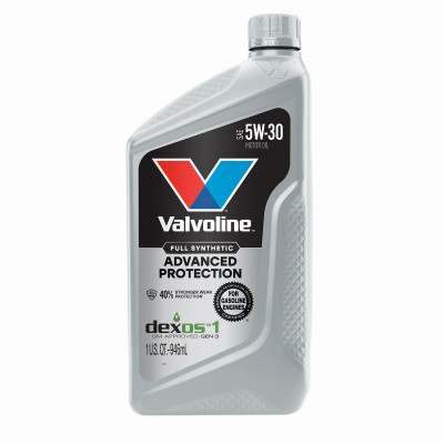 Advanced Protection Motor Oil, Full Synthetic, 5W-30, 1 Qt.