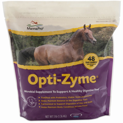 Opti-Zyme Digestive Supplement For Horses, 3-Lbs.