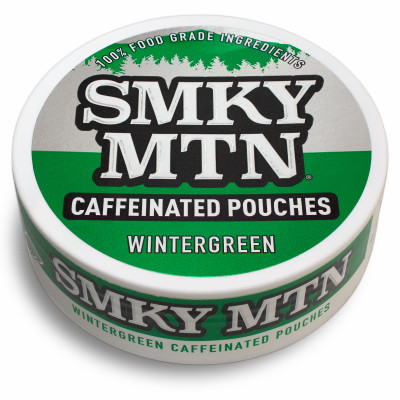 Caffeinated Pouches, Wintergreen, 15-Ct.