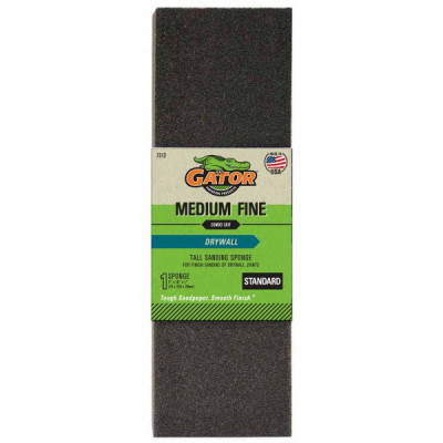 Drywall Sanding Sponge, Fine/Medium Grit, Large