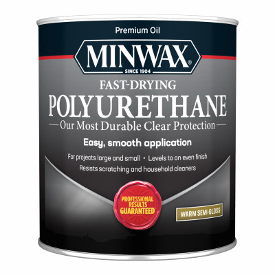 Semi-Gloss Polyurethane Finish, Qt.