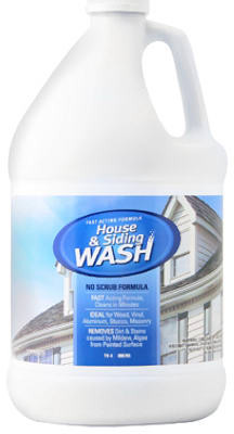 House & Siding Wash, 1 Gallon (4 pieces)