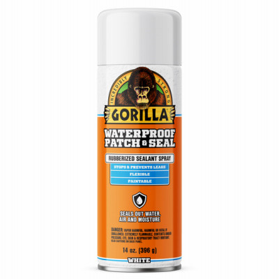 Rubberized Waterproof Patch & Seal, White, 14-oz. Spray