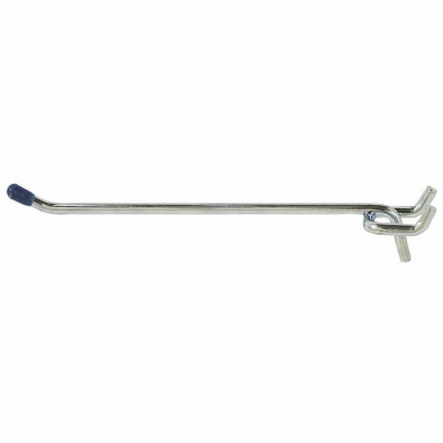 Straight Pegboard Hooks, Heavy-Duty, 1/4 x 8-In., 2-Pk.