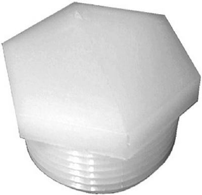 Nylon Hex Head Pipe Plug, 1/2 In. MPT (5 pieces)
