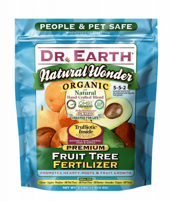 Natural Wonder Fruit Tree Organic Fertilizer, 5-5-2, 4 Lb.