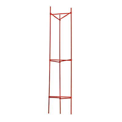 Plant Support, Red, 5 Ft.