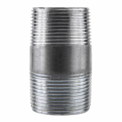 1-1/4 x 2-1/2 In. Black Pipe Nipple