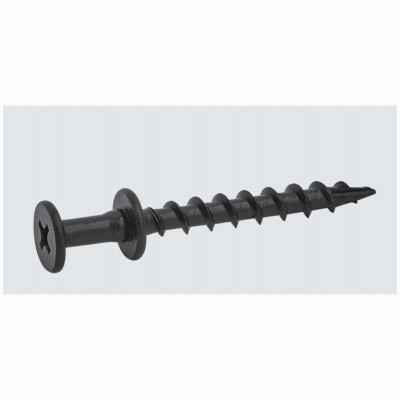 Bearclaw Hanger Screws, Black, 25-Pk.