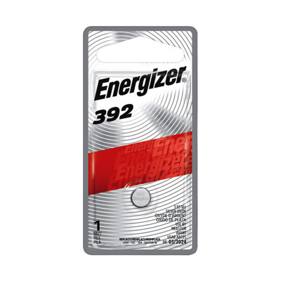 Silver Oxide Button Battery, 392, 1 Pack