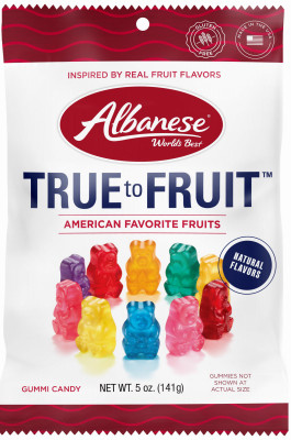 True To Fruit Gummi Bears, 10 Favorite Fruit Flavors, 5 oz.