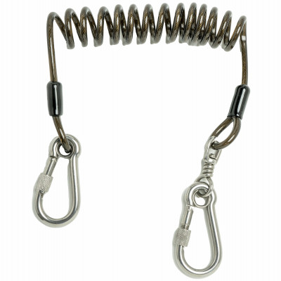 Hand Tool Lanyard, 4 In. Coil Extends to 60 In.