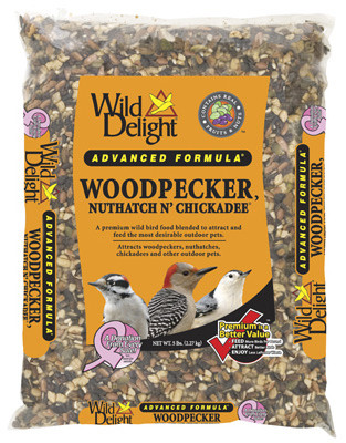 Wild Bird Food, Woodpecker Blend, 5 Lbs.