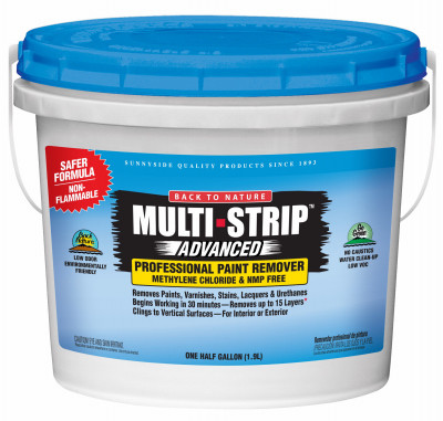 Multi Strip Advanced Professional Paint Remover, 1/2-Gallon