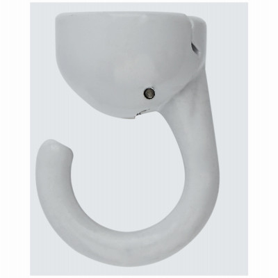 Elephant Wall Hook, White