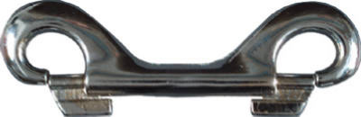 Double Bolt Snap, Nickel, 3-15/16 In.