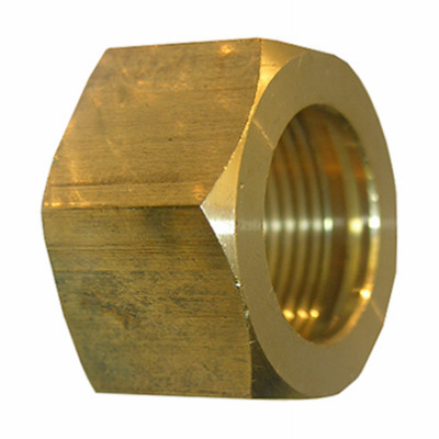 2-Pc. 5/16 In.Brass Compression Nut