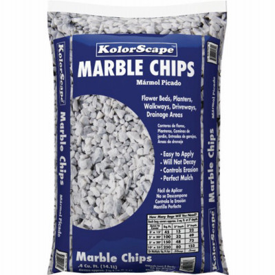 Marble Chips, 0.4 Cu. Ft.