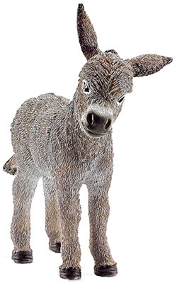 Donkey Foal Toy Animal Figure, Ages 3 & Up (5 pieces)