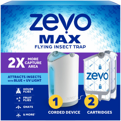 Max Flying Insect Plug-In Trap, 1 Device, 2-Pk. Cartridges