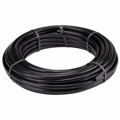 Water Supply Tubing, Black Polyethylene, 5/8-In. x 100 Ft.