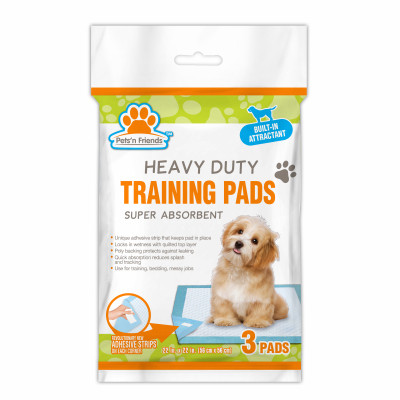 3 count Heavy Duty Pet Training Pads