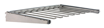 Closet Culture Pants Rack Kit, Champagne Nickel Finish