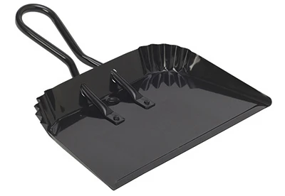 Dust Pan, Heavy-Duty Metal, 16 In.