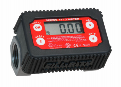 Electronic In Line Turbine Meter, Digital