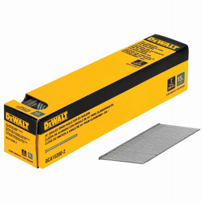 Collated Angled Finishing Nails, 15 Gauge, 2 In., 2,500-Pk.