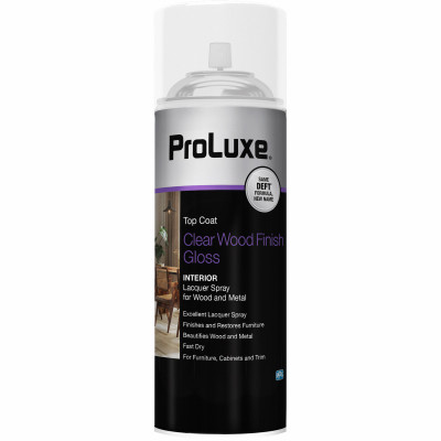 Gloss Wood Finish, Clear, 12.25 oz. Aerosol