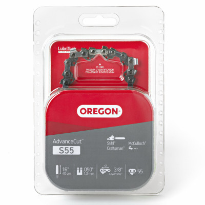 Chainsaw Chain, 91VG Low-Profile Xtraguard Premium C-Loop, 16 In.