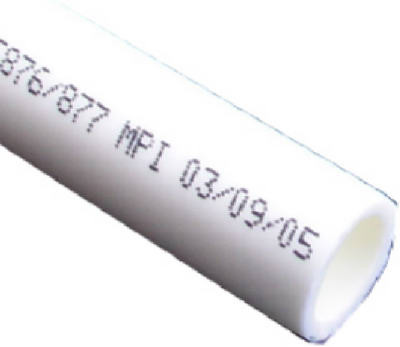 PEX Coil Pipe, Hot/Cold Water,White, 3/4 In. Rigid Copper Tube Size x 25 Ft.