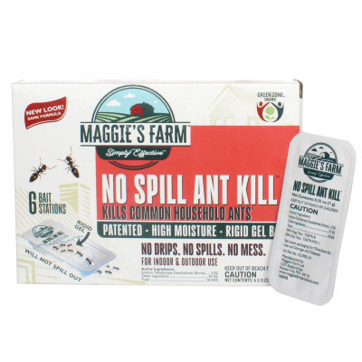 No-Spill Ant Kill Bait Station, .4-oz.
