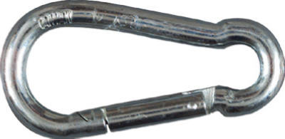 Interlocking Spring Snap with 1/2 In. Opening, 3/8 x 3-1/8 In.