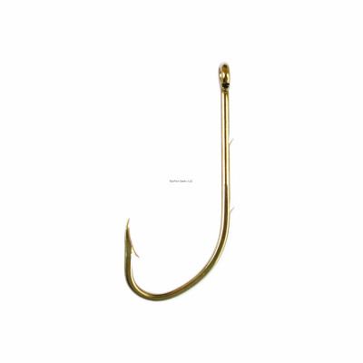 Fishing Tackle Bait Holder Hook, Bronze, Size 8, 10-Pk.