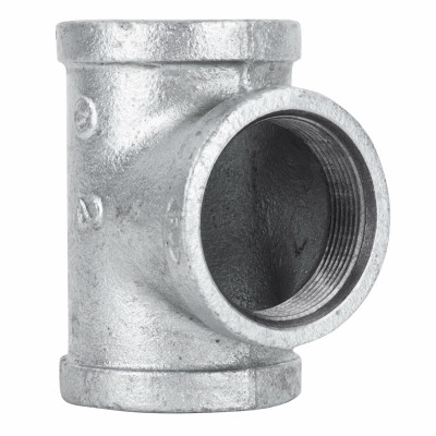 2 In. Galvanized Pipe Tee