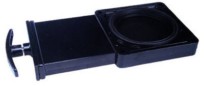 3 In. Black RV Waste Valve