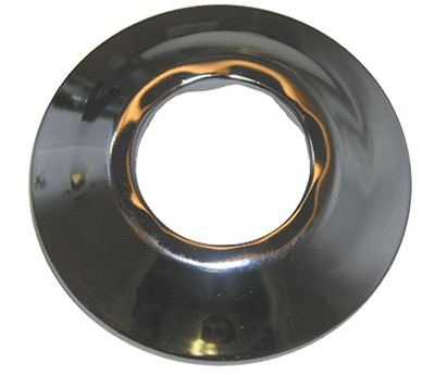 Sure Grip,Chrome Plated Shallow Flange,Fits 1-1/4 In. Outside Diameter Tubing