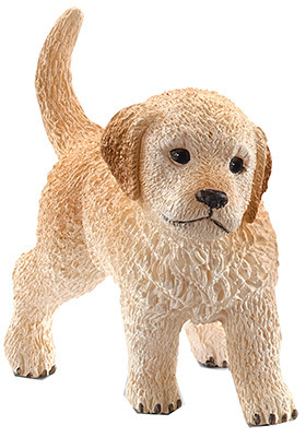 Golden Retriever Puppy Toy Animal Figure, Ages 3 & Up (5 pieces)