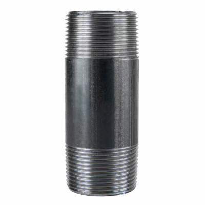 1-1/4 x 4 In. Black Pipe Nipple