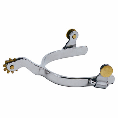 Roping Spurs, Plain Band, Women's Size