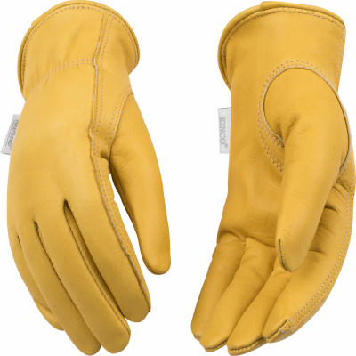 Women's Work Gloves, Cowhide, Thermal Lined, Medium