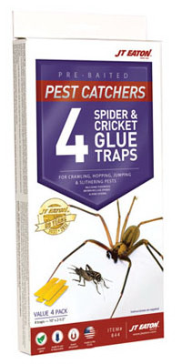 Cricket & Spider Glue Traps, 4-Pk.